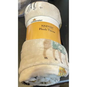 Harvest Plush Throw Dalmatian Bulldog‎ Asst Sweater Dogs Blanket 50” X 60” NEW